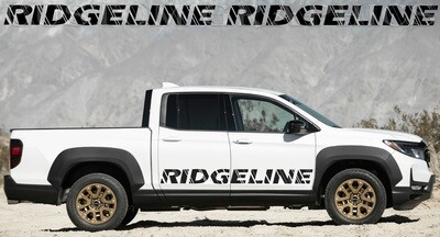 2x Revamp Your Ride with Vinyl Auto Decals Compatible with Ridgeline 2021