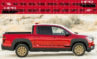 Stick and Drive: Premium Car Vinyl Graphics Compatible with Ridgeline 2021