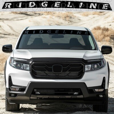 Front glass Decal Sticker Vinyl Compatible with Ridgeline 2021