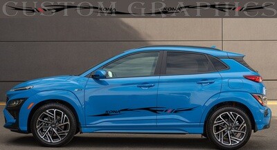 Personalize Your Drive: Car Vinyl Wraps Compatible with Kona N Line US Version 2022