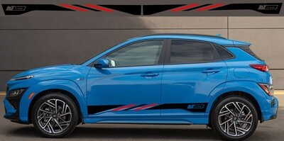 Car Stickers Galore Compatible with Kona N Line US Version 2022