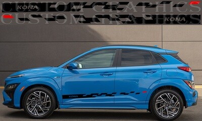 Express Your Style with Car Decals Compatible with Kona N Line US Version 2022
