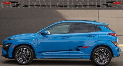 Stick and Drive: Premium Car Vinyl Graphics Compatible with Kona N Line US Version 2022