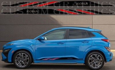 Car decals Compatible with Kona N Line US Version 2022