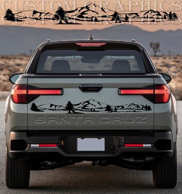 Tailgate Vinyl Sticker for Sale Compatible with Santa Cruz