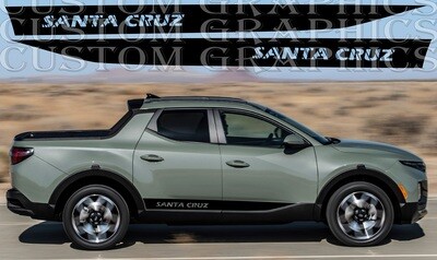 Upgrade Your Car&#39;s Look with Vinyl Stickers Compatible with Santa Cruz