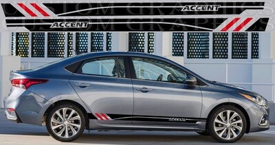 Personalize Your Drive: Car Vinyl Wraps Compatible with Accent 2018