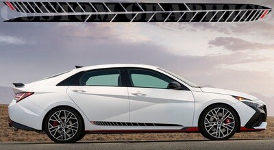 Car decals Compatible with Hyundai Elantra N 2022