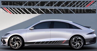 Express Your Style with Car Decals Compatible with Ioniq 6 2023