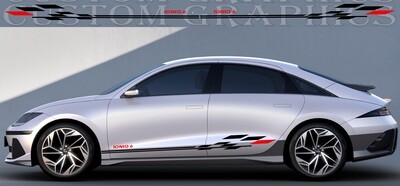 Car decals Compatible with Ioniq 6 2023