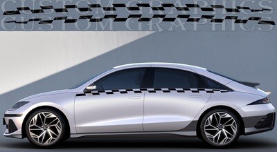Stick and Drive: Premium Car Vinyl Graphics Compatible with Ioniq 6 2023