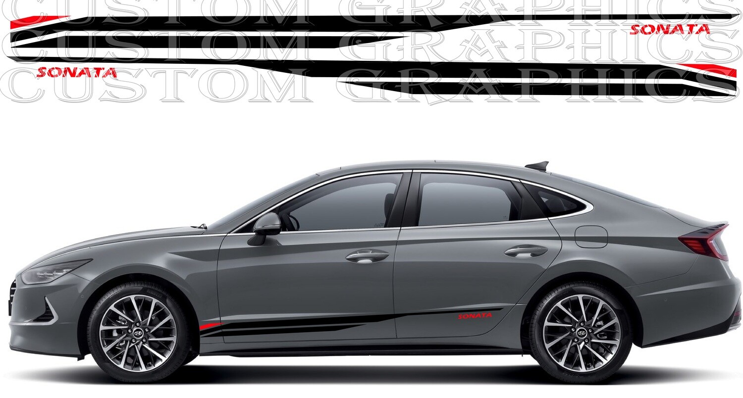 Car decals Compatible with Sonata N Line