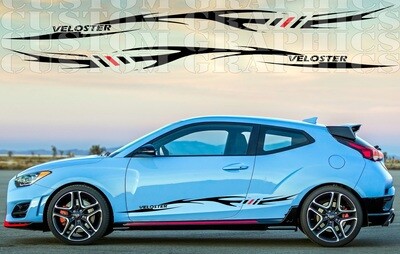 Car Stickers Galore Compatible with Veloster N 2019