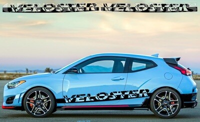 Revamp Your Ride with Vinyl Auto Decals Compatible with Veloster N 2019