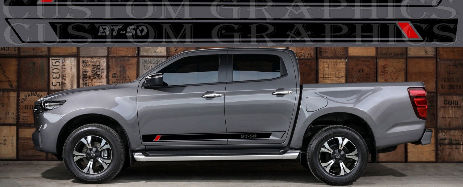 Car decals Compatible with Mazda BT-50