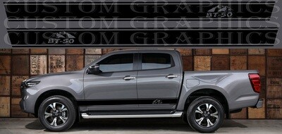 Side door vinyl decal sticker Compatible with BT-50