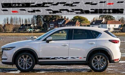 Custom Auto Vinyl Graphics Compatible with CX-5