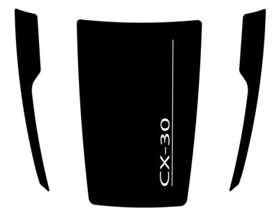 Hood Sport Decals Vinyl Compatible with CX-30