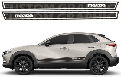 Vinyl Decal Custom Stickers Graphic kit Compatible with CX-30