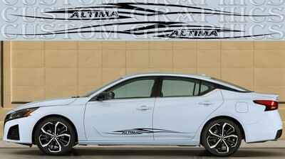 Sport Side door sticker racing design Compatible with Altima 2023