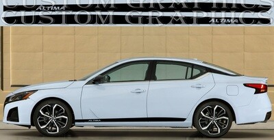 Sport Sticker Decal Side Door Stripes Compatible with Altima 2023