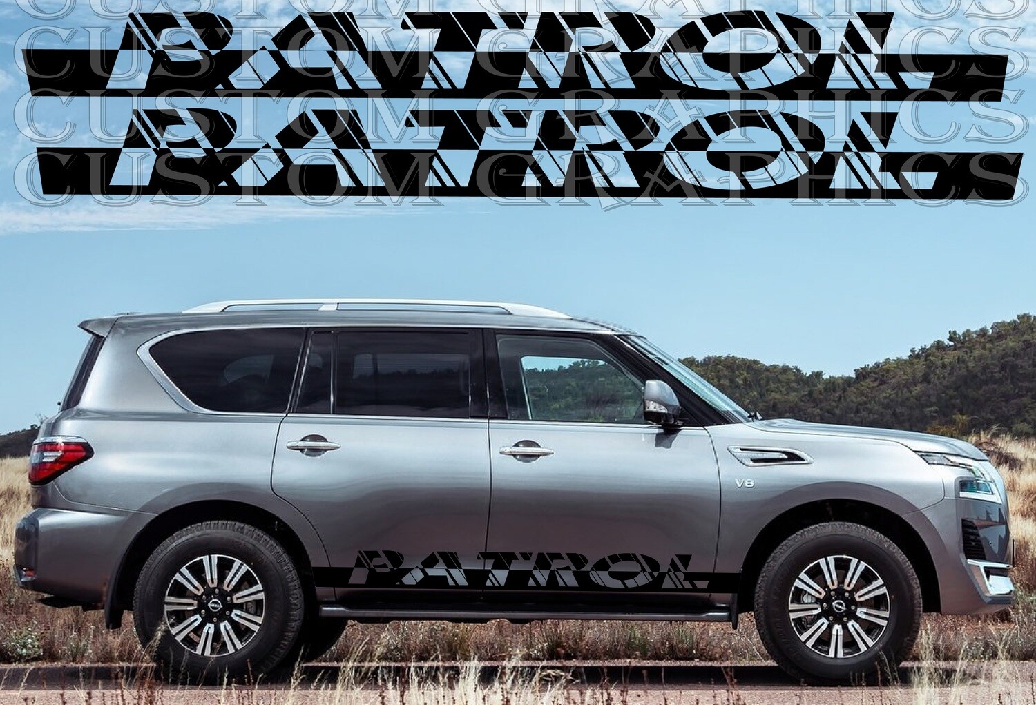 Personalize Your Drive: Car Vinyl Wraps Compatible with Patrol 2022
