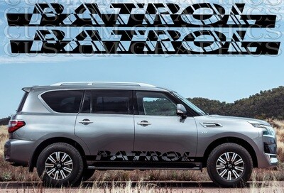 Personalize Your Drive: Car Vinyl Wraps Compatible with Patrol 2022