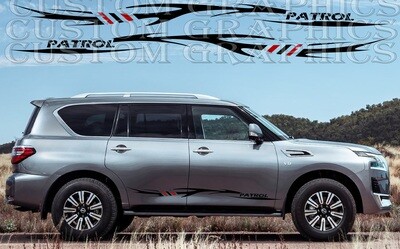Express Your Style with Car Decals Compatible with Nissan Patrol 2022