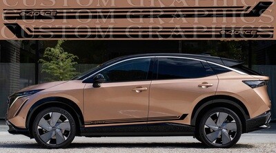 Custom Auto Vinyl Graphics Compatible with Ariya 2023