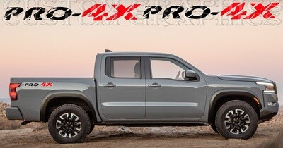 Personalize Your Drive: Car Vinyl Wraps Compatible with Nissan Frontier Pro-4x 2022