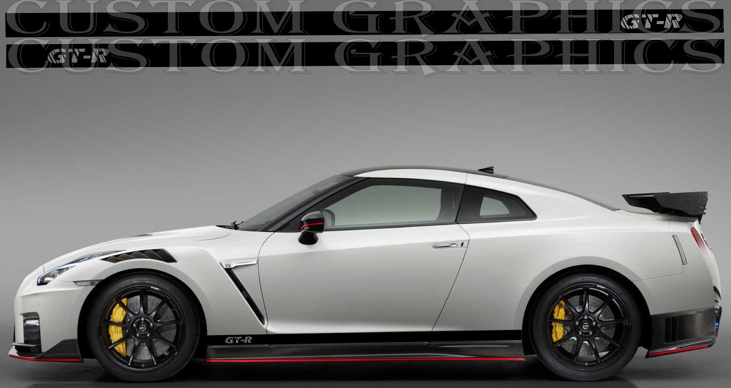 Sport Side door sticker racing designCompatible with GT-R T spec 2022