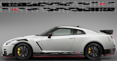 Hit the Road in Style: Vinyl Stickers for Cars Compatible with GT-R T spec 2022