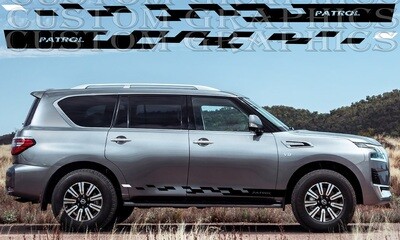 Car Stickers Galore Compatible with Nissan Patrol 2022