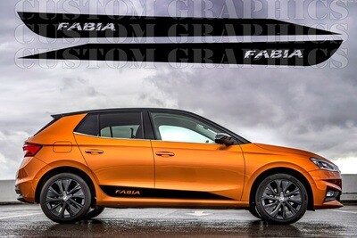 Stripe Decal Graphic stickers Kit Compatible with Fabia 2022