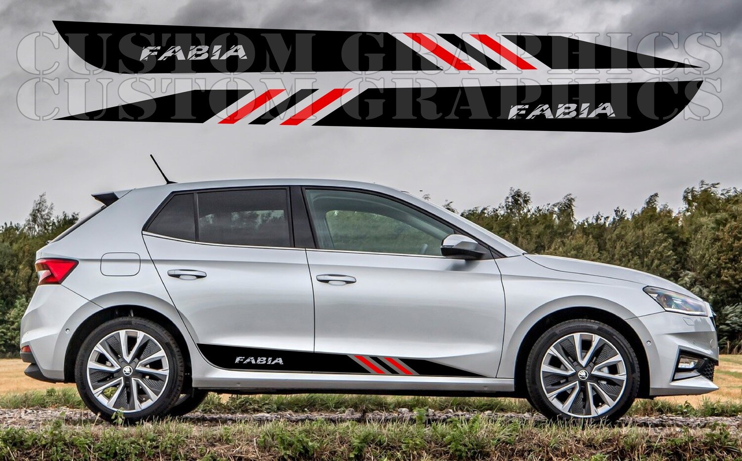 Express Your Style with Car Decals Compatible with Fabia 2022