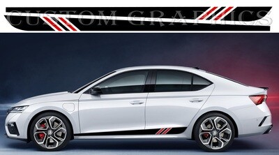 Car decals Compatible with Octavia RS 2020