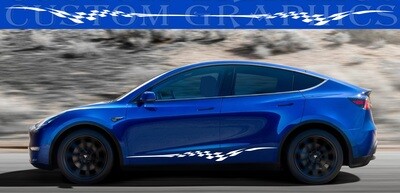 Vinyl Decal Custom Stickers Graphic kit Compatible with Model Y