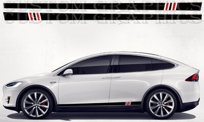 Revamp Your Ride with Vinyl Auto Decals Compatible with Model X