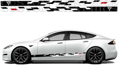 Adorn Your Auto: Vinyl Decals for Sale Compatible with Model S