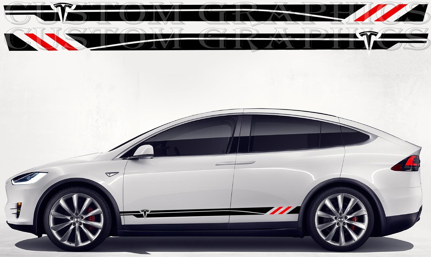 Adorn Your Auto: Vinyl Decals for Sale Compatible with Model X