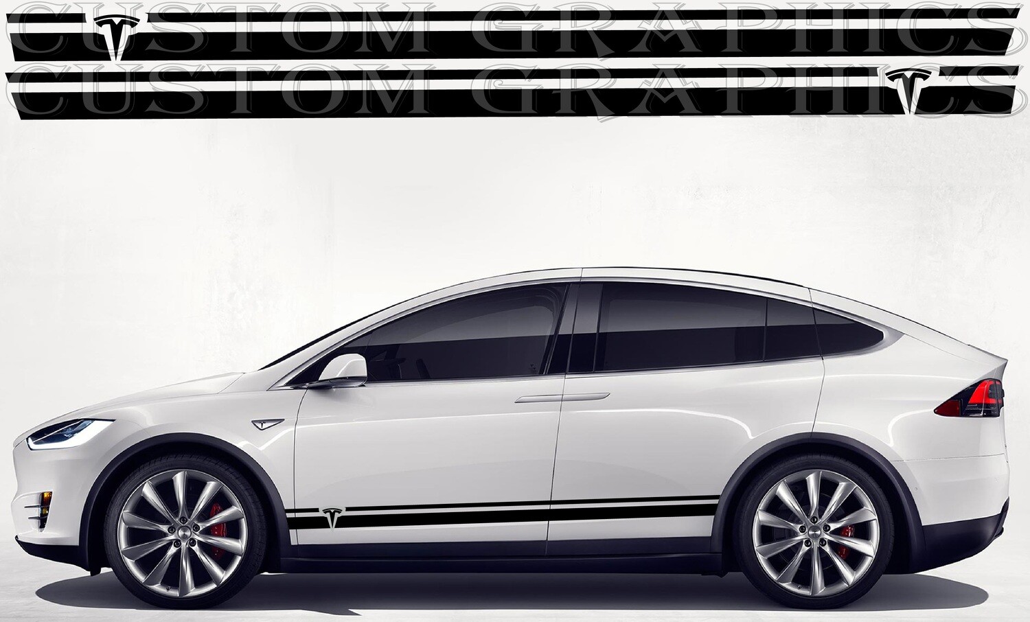 Hit the Road in Style: Vinyl Stickers for Cars Compatible with Model X