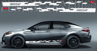 Car decals Compatible with Toyota Camry Hybrid 2021