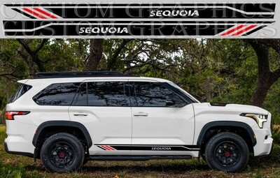 Stick and Drive: Premium Car Vinyl Graphics Compatible with Sequoia-2023