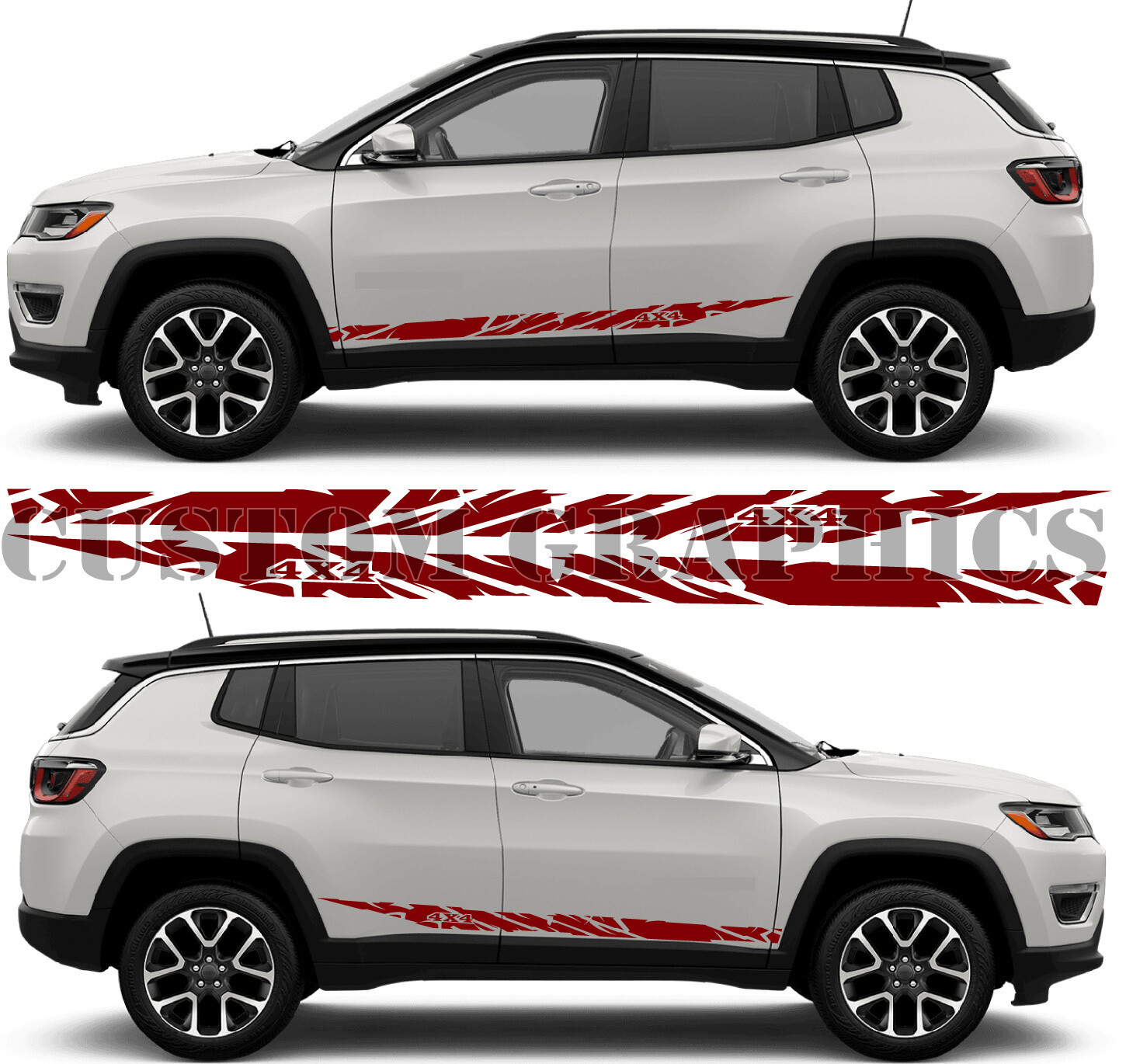Personalize Your Drive: Car Vinyl Wraps Compatible with Compass 2022