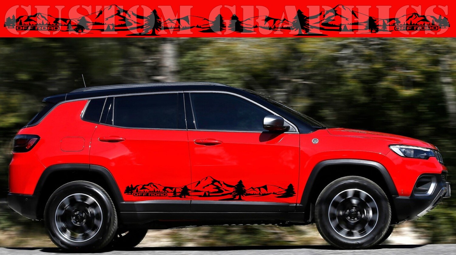 Express Your Style with Car Decals Compatible with Compass 2022