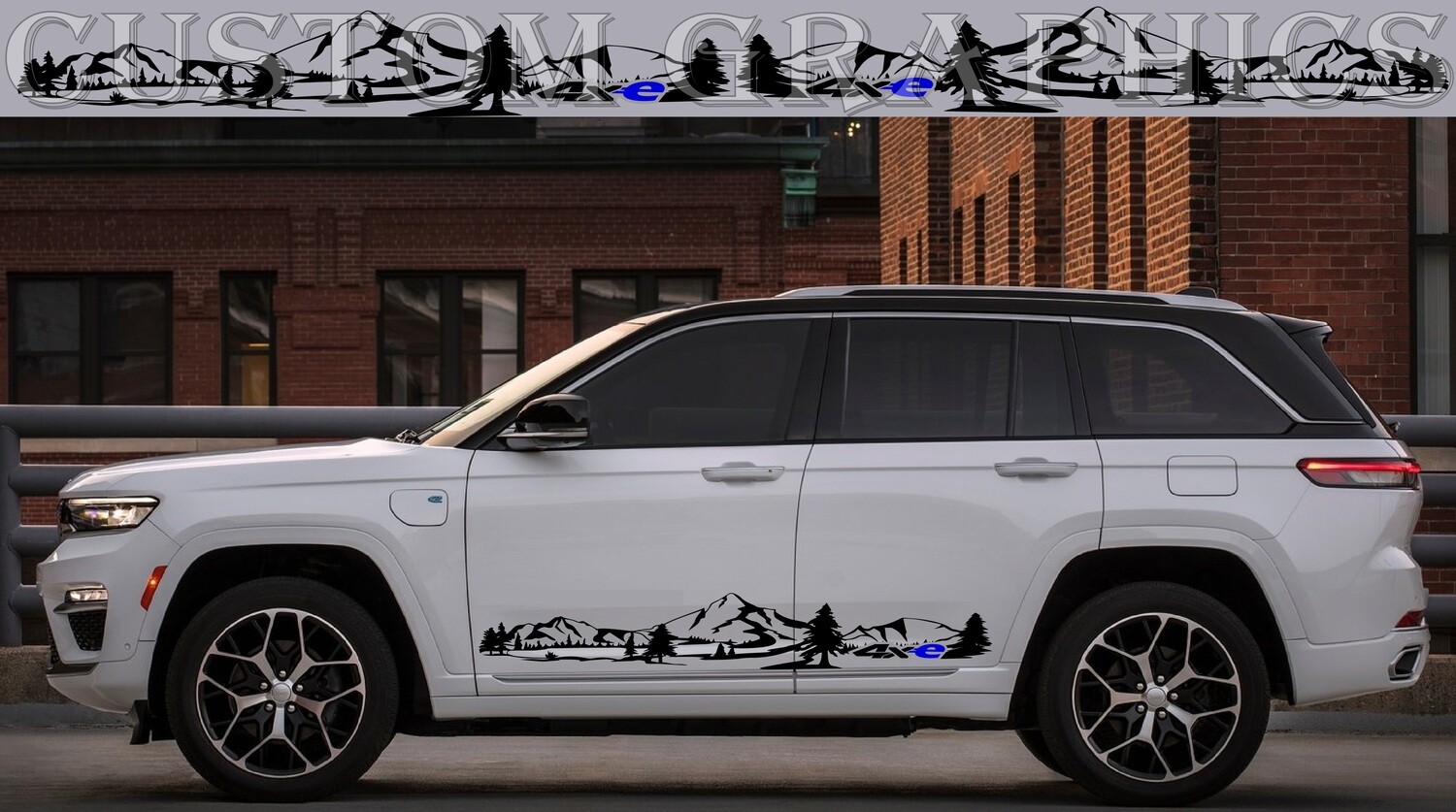 Adorn Your Auto: Vinyl Decals for Sale Compatible with Grand Cherokee