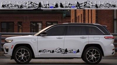 Adorn Your Auto: Vinyl Decals for Sale Compatible with Grand Cherokee