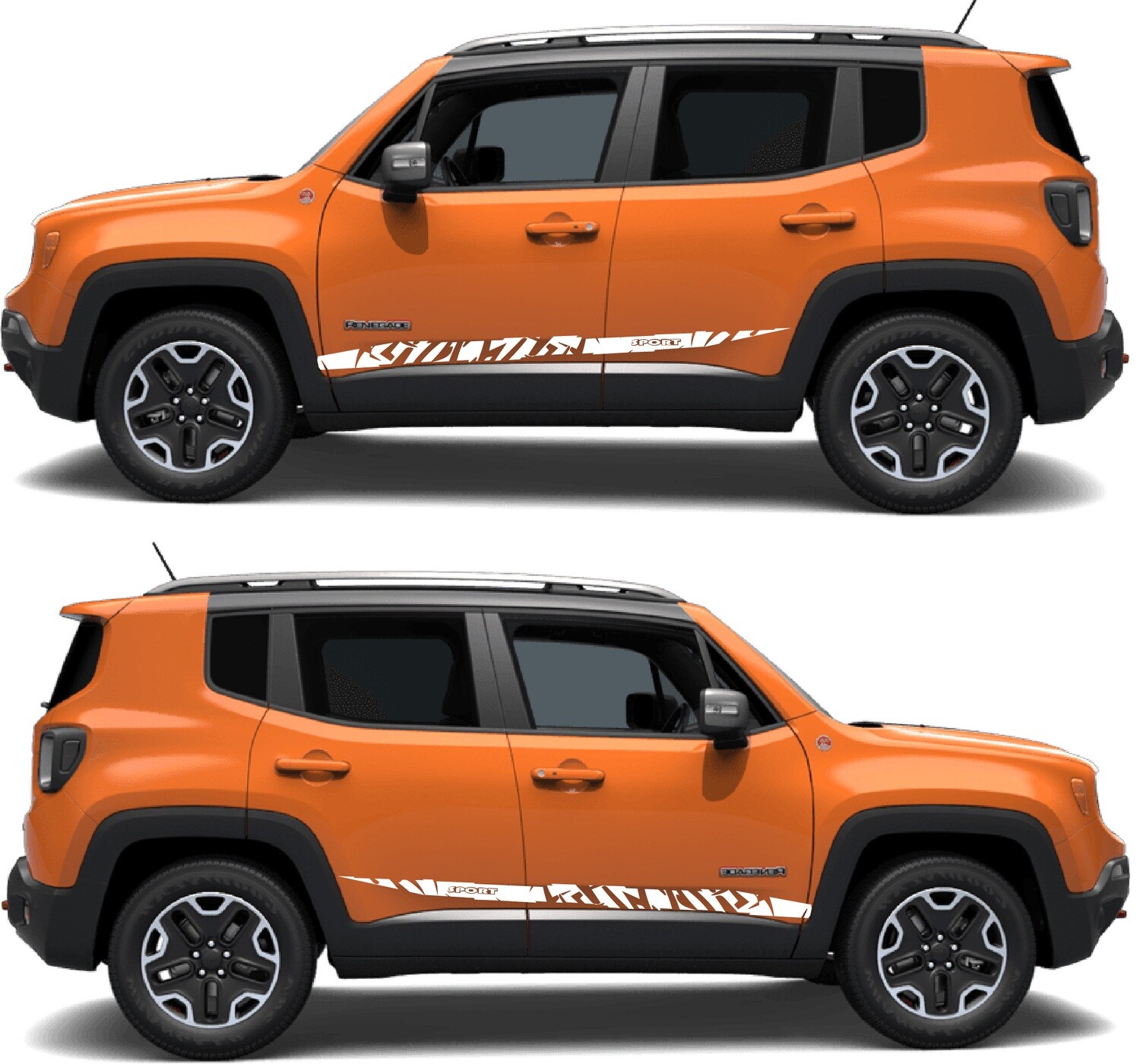 Stick and Drive: Premium Car Vinyl Graphics Compatible with Renegade