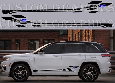 Revamp Your Ride with Vinyl Auto Decals Compatible with Grand Cherokee