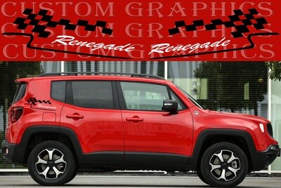 Upgrade Your Car&#39;s Look with Vinyl Stickers Compatible with Renegade